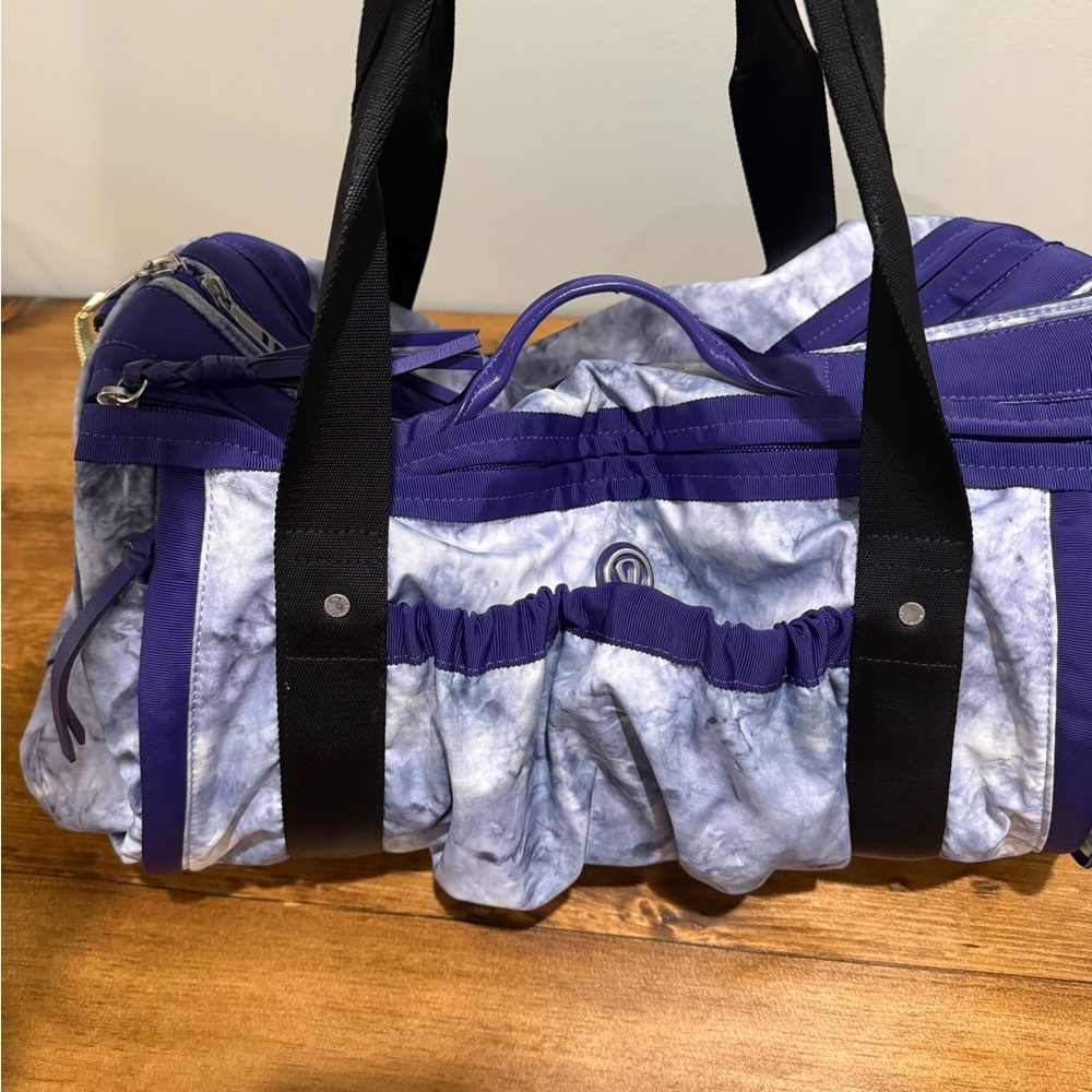 Lululemon Purple and Light Tie-Dye Women’s Duffel Bag
